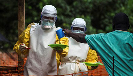 Virus Ebola đang lây lan nhanh ở Châu Phi.